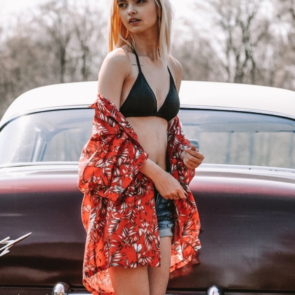 NWT Womens Emory Park Kimono Tops - Picture 3 of 4